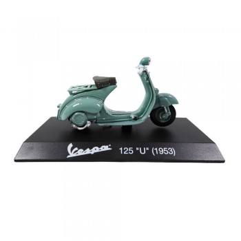 Machetă moto Magazine Models [1:18] - Vespa 1953 125 U - Green